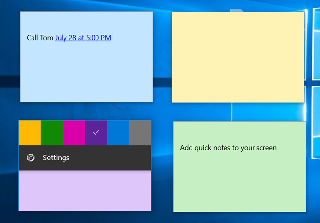 free sticky notes for Windows and Mac 