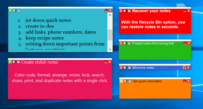 Free sticky best sale notes for windows